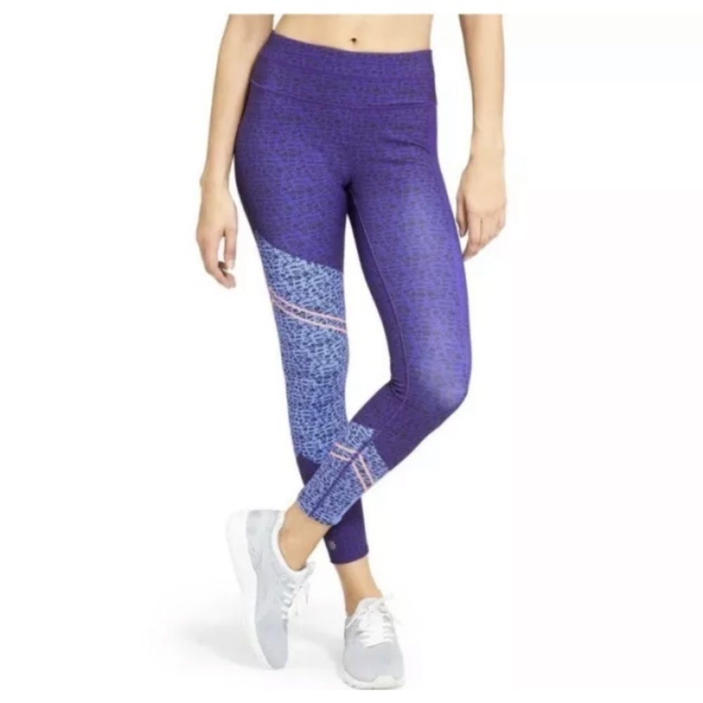 Athleta Asym Camo Sonar 7/8 Tight Crop Legging ~ Size XS